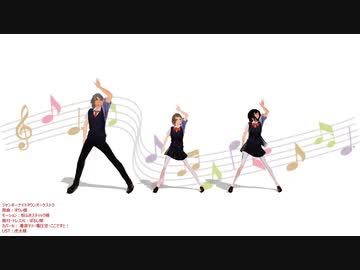 ［VRoid_MMD］public310さん＆ここです。＆あーちゃん／ジャンキーナイトタウンオーケストラ（重音テト＆電圧空＆ここですと！ UTAUカバー）