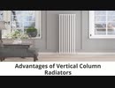 Raw Metal Vertical Column Radiators