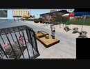 【Second Life 田舎王国】王国浜の捕食風景