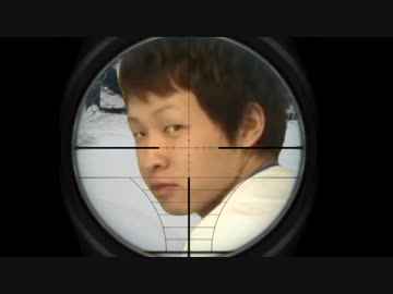 狙撃されるいなり男