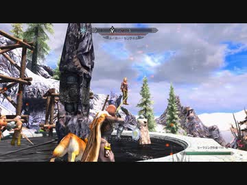 【初見】ＳｋｙｒｉｍＳＥ字幕プレイ　ミラークに会いに行く１１日目ｂ