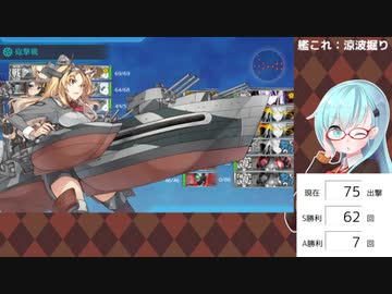 【艦これ】E4甲-4 涼波掘り#5【2021春イベ】