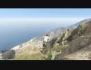 【GTA5】一番高い山からバイクで高速下山！！
