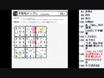 皆でパズル!!アーカイブ 2021/06/18 「ナンプレジャパンオープン2021」大会合宿4日目