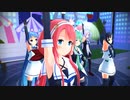 【MMD艦これ】オツキミリサイタル【白露型 いもうと組】