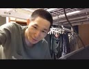 坊主になった男の配信