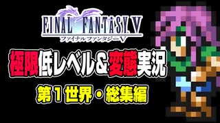 ゆっくりの変態実況：FF5極限低レベル・第一世界総集編