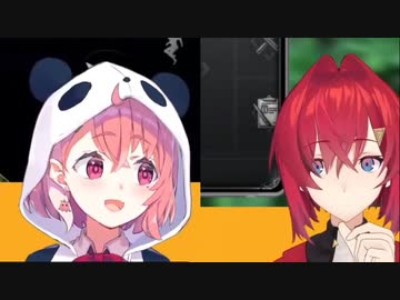 【VTuber最強運動会】笹木＆アンジュ、チーム呼び上げ時の反応