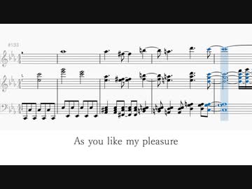 ピアノとヴァイオリンで「Sing My Pleasure」(Vivy -Fluorite Eye's Song- OP)【打ち込み】