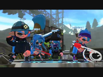 【ガチアサリ】赤ザップ練習する男25試合目【splatoon2】