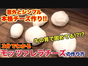 家庭で出来る本格モッツァレラチーズの作り方【完全保存版】