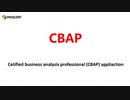 CBAP Certification Questions - Cetified business analysis professional