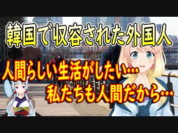 韓国の外国人収容施設に収容された外国人が涙の訴え！私たちも人間だから人間のように生きたいです！【世界の〇〇にゅーす】