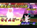 野生証アブソル6匹で殴り込む公式大会セイムビート　VS種族統一戦