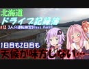 【VOICEROID車載】北海道ドライブ記録簿　3人の運転練習3Days Part1【ただ厳しい】