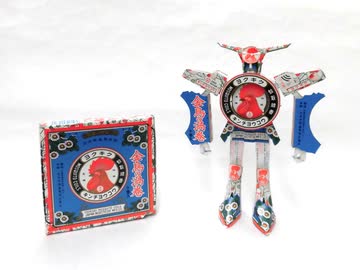 蚊取り線香の空き箱でロボットを作ってみた