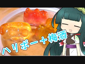 ずんイタの甘味道  #ハリボーベアの梅酒漬け！【ボイ酒ロイド】