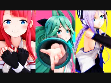 【MMD艦これ】山音、江音、海音でBrand New World
