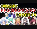 ３期生全員がぺこらの新挨拶で自己紹介してしまう【兎田ぺこら/潤羽るしあ/不知火フレア/白銀ノエル/宝鐘マリン】