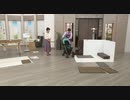 2021/06/01　サッと吸収！玄関マット 森　＜ＱＶＣ福島＞