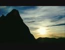 山の風景 - 雲 -