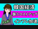 ニコニコ版 韓国経済崩壊 襲うコストアップ インフレ加速 利上げでバブル崩壊 増える家計債務 民間債務 OECD 加盟国で債務増加率トップRe＃１　ニコニコ版