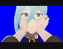 笑顔の指導を受けるVivy BB