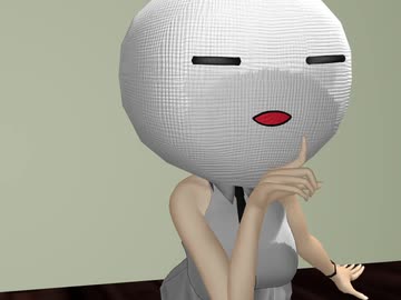 【MMD】引篭り少女が自室でBooo!