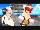 【MMD】夢盛りカルイアでゴーゴー幽霊船【爆乳】
