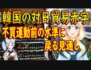 【韓国の反応】私は最後までやり遂げますよ！韓国の対日貿易赤字が不買運動が始まる前の水準に戻る見通し【世界の〇〇にゅーす】