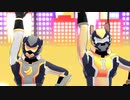 【MMD】マスター2人でオツキミリサイタル【ローカルヒーロー】