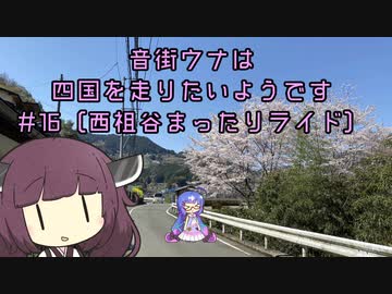 【ロードバイク車載】音街ウナは四国を走りたいようです #16【西祖谷まったりライド】