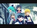 【MMD艦これ】磯風たちで『Little Scarlet Bad Girl』1080p60fps