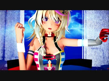 【ホロライブMMD】尾丸ポルカがおしゃれ可愛くWAVEFILEを踊る