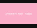 A Whole New World     Aladdin