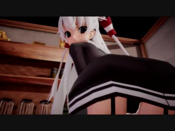 【艦これMMD】こっち向いて天津風さん【MiluMMD】