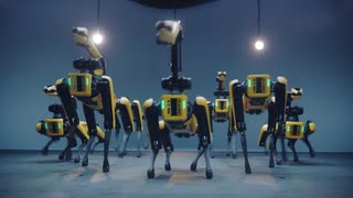 Boston Dynamics社製四足ロボット SPOT 新たなるダンスを披露