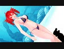 【MMD】海を泳ぐ月【重音テト　櫻花アリス】