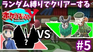 ランダム縛りでクリアーするポケモンY Part5