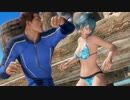 【DOA6 ryona】水着たまき ryona vs ジャン・リー