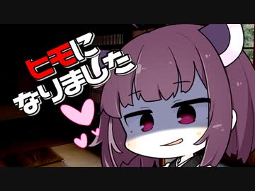きりたんがヒモニートを椅子にする動画