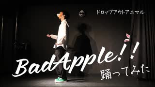 【ドロップアウトアニマル】Bad Apple!! 踊ってみた【ボーロ×赤色105号】