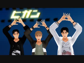 【進撃のMMD】ヒガン　- モーショントレース -