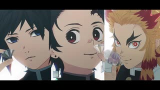 【鬼滅のMMD】 jewel 【義勇･炭治郎･杏寿郎】