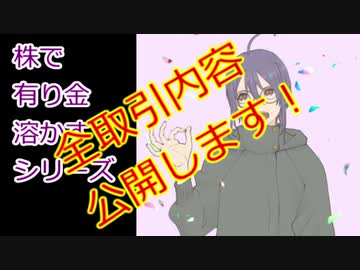 【結月ゆかり】株で有り金溶かすシリーズ【続きます！！】