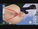 【DOAXVV】 なぎさ　はいからブロッサム　仰向け足をすりすり
