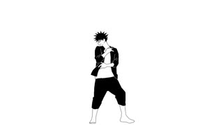 【呪術廻戦】メイン4人にe/ l/ e/ c/ t踊ってもらった（ラスサビのみ）【手描き】