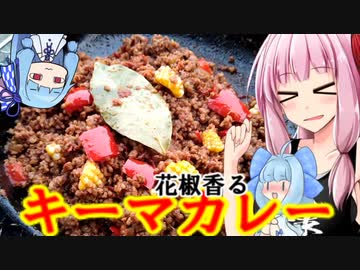 【第二回スパイス祭】花椒香るキーマカレー【茜ちゃん七輪飲み】
