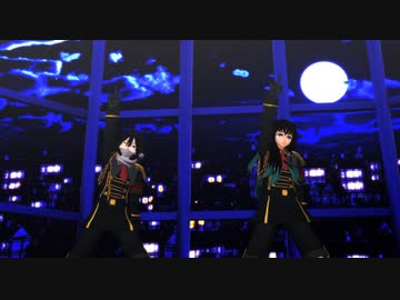 【鬼滅のMMD】SNOBBISM【小芭内/無一郎】【1080p】※非公式お着換え(無帽)