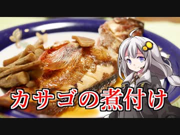 釣れなくても料理！カサゴの煮付け！【VOICEROIDキッチン】